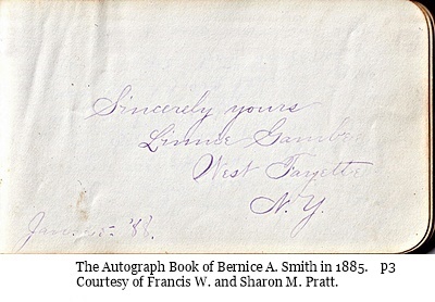 hcl_library_autograph_book_smith_bernice_a_1885_pic03_gambee_linnie_resize400x232