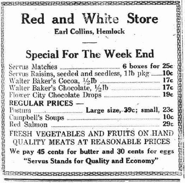 hcl_business_hemlock_red_white_store05_1925_newspaper_ad_livonia_gazette_copy