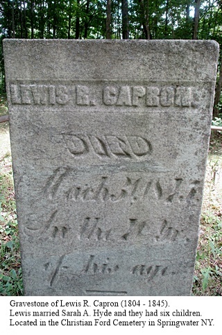 hcl_people_capron_lewis_r_gravestone_springwater_christian_ford_cemetery_resize320x426