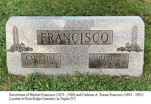 hcl_people_francisco_herbert_and_traum_catherine_a_gravestone_rose_ridge_cemetery_naples_ny_resize530x320