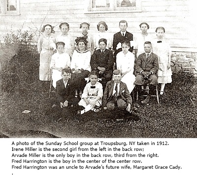 hcl_pic04_sunday_school_with_arvade_and_irene_miller_and_fred_harrington_1912_resize400x280