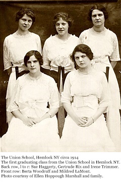 hcl_school_hemlock_union_class_1914_students_1st_graduating_class_resize240x300